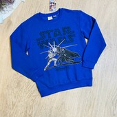 Дитяча тепла кофта/світшот на флісі для хлопчика 122/128 см star wars