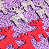 16 шт. Фетровые олени на липучках. Германия