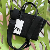 Текстильна сумка кросбоді zara