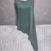 Симпатичная нарядная блузка с люрексовой нитью, р.M/L