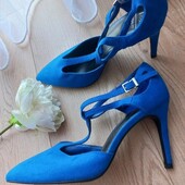 M&S туфлі жіночі на шпильці замша 37 розмір. Нові