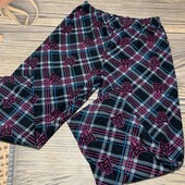 Флисовые пижамные штаны на 12/13 лет, состояние хорошее