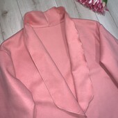 Рожеве демі сезонне пальто ,розмір Л.