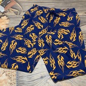 Мужские флисовые пижамные штаны размер Л