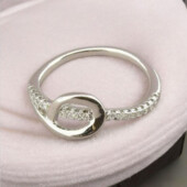 Каблучка 'Xuping' Фіаніт (Родій) 088696