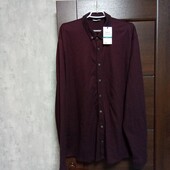 Новая брендовая коттоновая трикотажная мужская рубашка р.3XL(56)