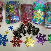 Набір сніжинок і наместин, 1150шт