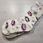 Лупілу! Трикотажні високі шкарпетки для дівчинки 27-30 розмір, в лоті 5 пар! Лот 16