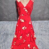 Симпатичное вискозное платье, р.40/42(евро)