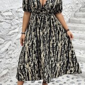 Стильна міді сукня, батал 2XL