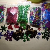 Набір сніжинок і наместин, 1150шт