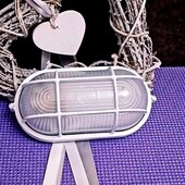 светильник Lemanso жкх нпп 04 у-71 (металл/стекло) Антивандальный белый