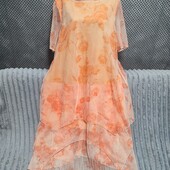 Симпатичное нарядное платье, р.XL/2XL