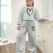 Стильний костюмчик з начосом на 13-14 років