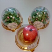 Зефірна ялиночка мандаринка у куполі 1 на вибір