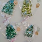 Зефірні ялиночки у яскравих кольорах одним лотом