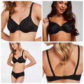 Hunkemoller! Комфортний жіночий бюстгальтер на кісточках 70С black! Лот 10