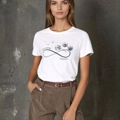Жіноча футболка Sinsay біла р-р S