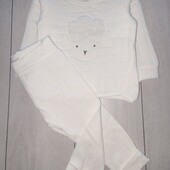 Костюм Primark (тепла стьобана кофта / штани в рубчик), 12-18М / 86см