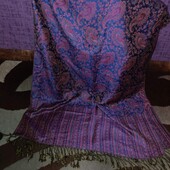 Натуральний гарний палантин хамелеон