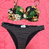 Чудовий збірний жіночий купальник OVS, р. 75 D/L