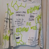 Новий світшот 158см оверсайз якісна кофта