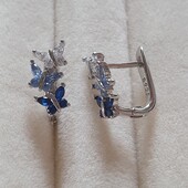 Серебряные серьги проба 925