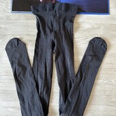 Плотные серые колготки