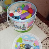 Фірмовий дерев'яний будівельний конструктор 