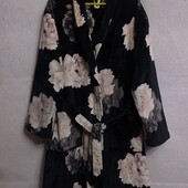 Женский теплый флисовый халат отличного качества