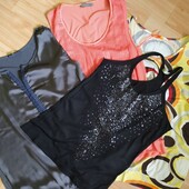 Гарні, фірмові футболки, туніки, майки,кофтинки на розмір S,M. Одна на вибір.