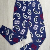 Stitch.флісові піжамні штани Disney з принтом Стіча для дівчинки 116