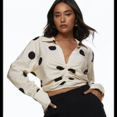 Стильна вкорочена блуза H&M (Швеція), р.М