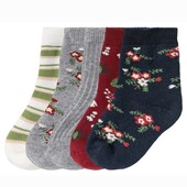 Лупілу! Термошкарпетки для дівчинки, утеплені шкарпетки з махрою 5 пар 27-30 розмір! Лот 7