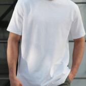 Брендова чоловіча футболка, натуральна бавовна -170/176/182