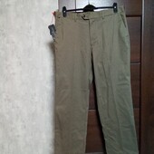 Новые брендовые коттоновые мужские брюки чиносы р.36-31.