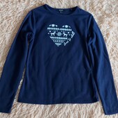 Тепла піжамна кофтинка (фліс) 4-6 розмір, євро 32-34