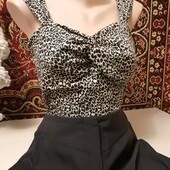 ❤️Стильная майка - топ Primark ❤️леопардовый принт❤️Смотрите мои лоты ❤️