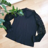 Гарна кофтинка з мережевним рукавчиком р.46-48❤️від 2-х лотів подарунок