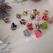 Гудзики-брошки кольорові 5 шт