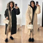 пальто на хутрі 