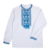 Вишиванка дитяча фулікра 128-152 кольори