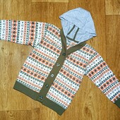 Светр, батник, худі, утеплена кофта на флісі Ergee. Зріст - 86 см. 1-2 роки.