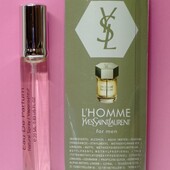 Yves Saint Laurent L'Homme 20 мл. Для мужественного, целеустремлённого и амбициозного мужчины.