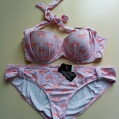 Розпродаж!!! Брендовый новый красивый раздельный купальник р.12-14, бюстик А,В.