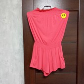 Розпродаж!!! Брендовый новый трикотажный вискозный комбинезон-ромпер р.8-10