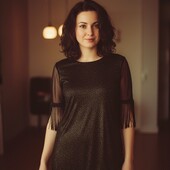 Святкова чорна сукня.Блискітки.36 р Швидка відправка.