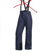 чит опис! лижні штани напівкомбінезон термо мембрана 3К Crivit, Німеччина