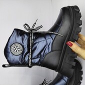 Зимові дутіки сапоги дутики дівчинка Том.м черевики зима ботинки. 36,38р.23,5/24,5см