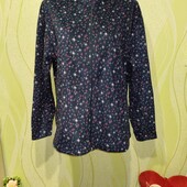 Гарна тепла флісова кофта на блискавці, стан нова